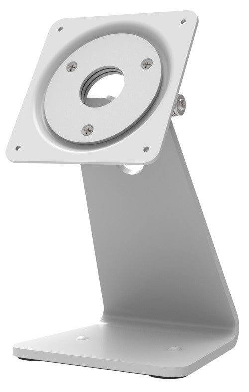 Compulocks Tablet-Tischhalterung – für Geräte bis 20", 360° drehbar, Horizontal/Vertikal – Weiss