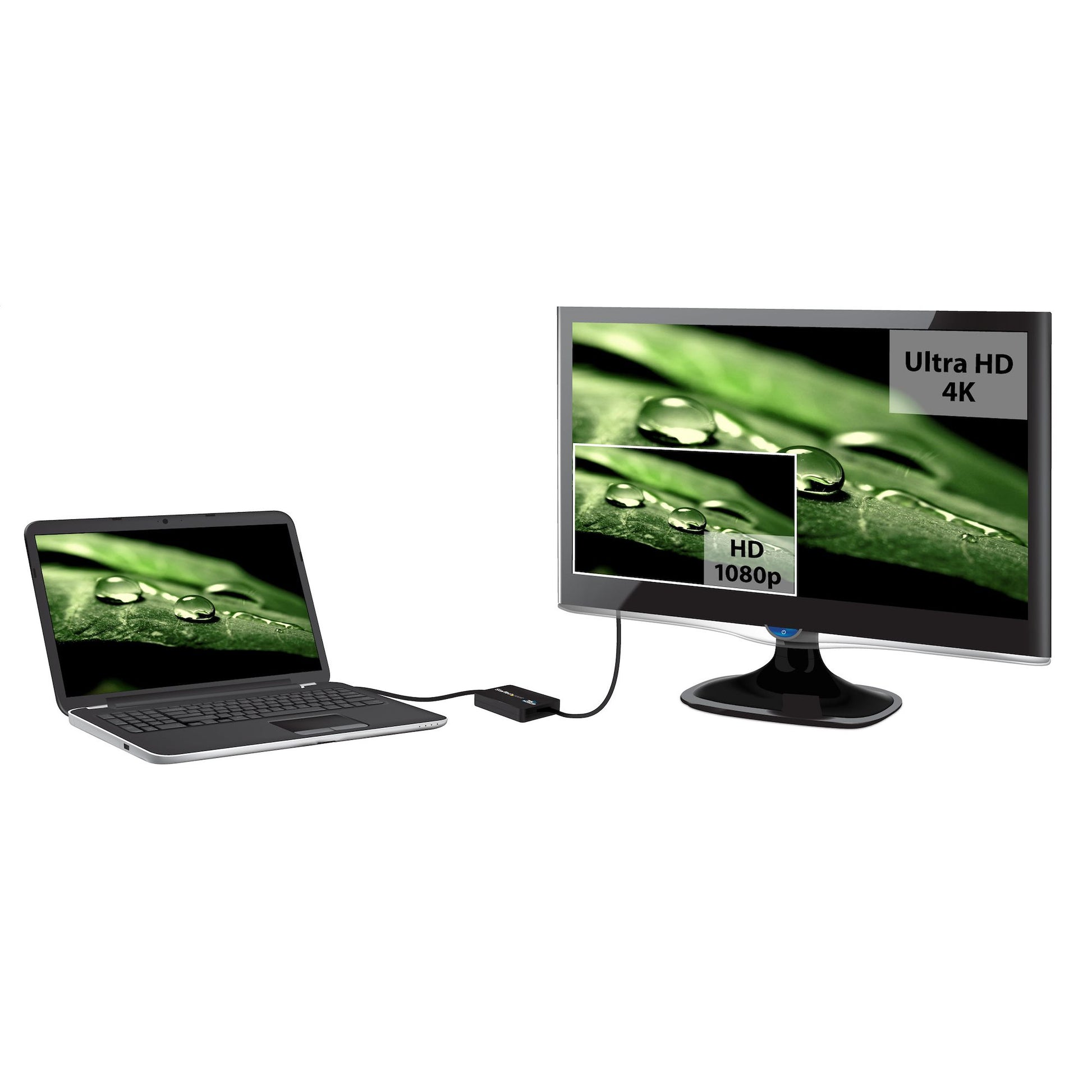 StarTech.com USB-A auf HDMI Adapter USB 3.2 Gen 1 4K 30 Hz – 0,063 m – für Mac, Windows, ChromeOS