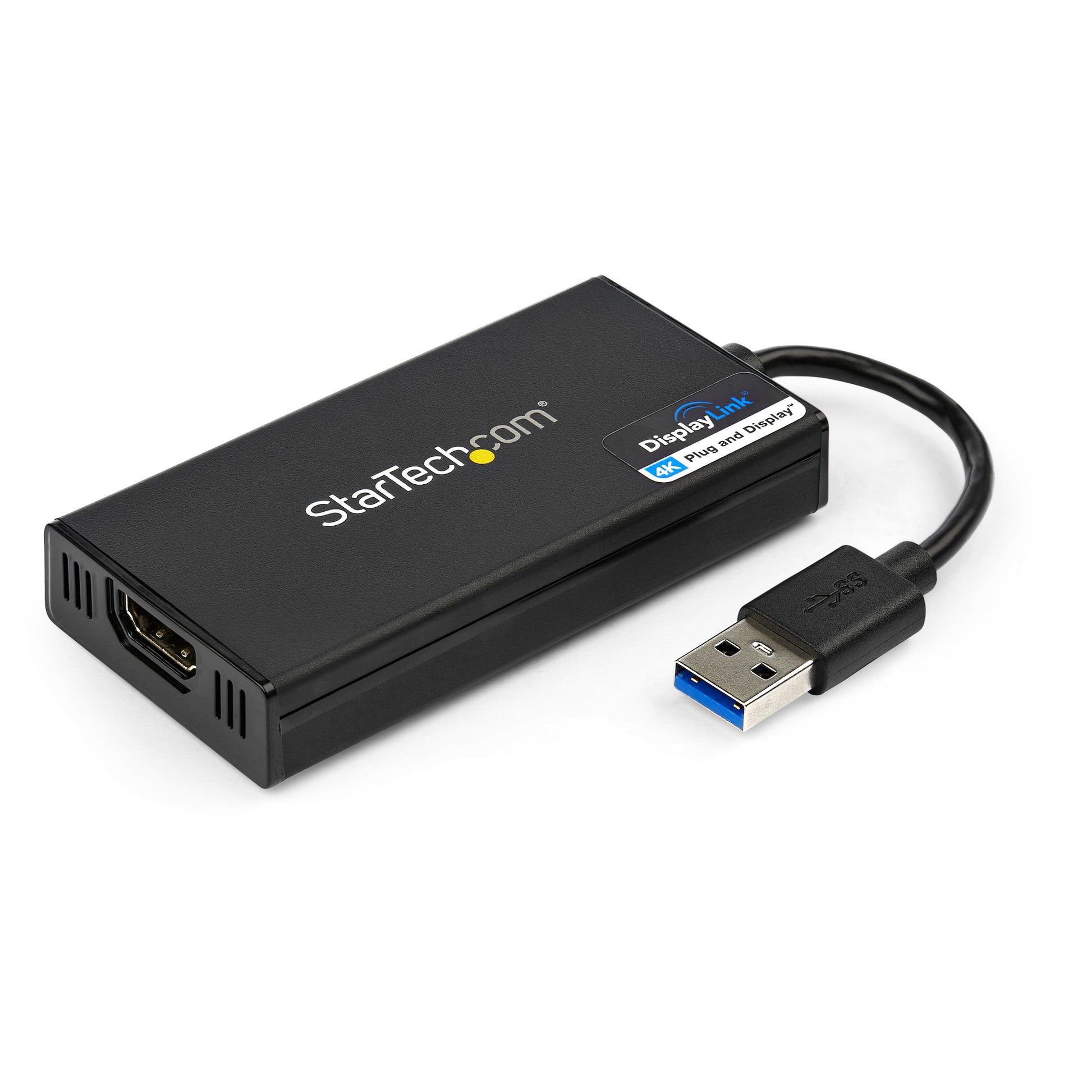 StarTech.com USB-A auf HDMI Adapter USB 3.2 Gen 1 4K 30 Hz – 0,063 m – für Mac, Windows, ChromeOS