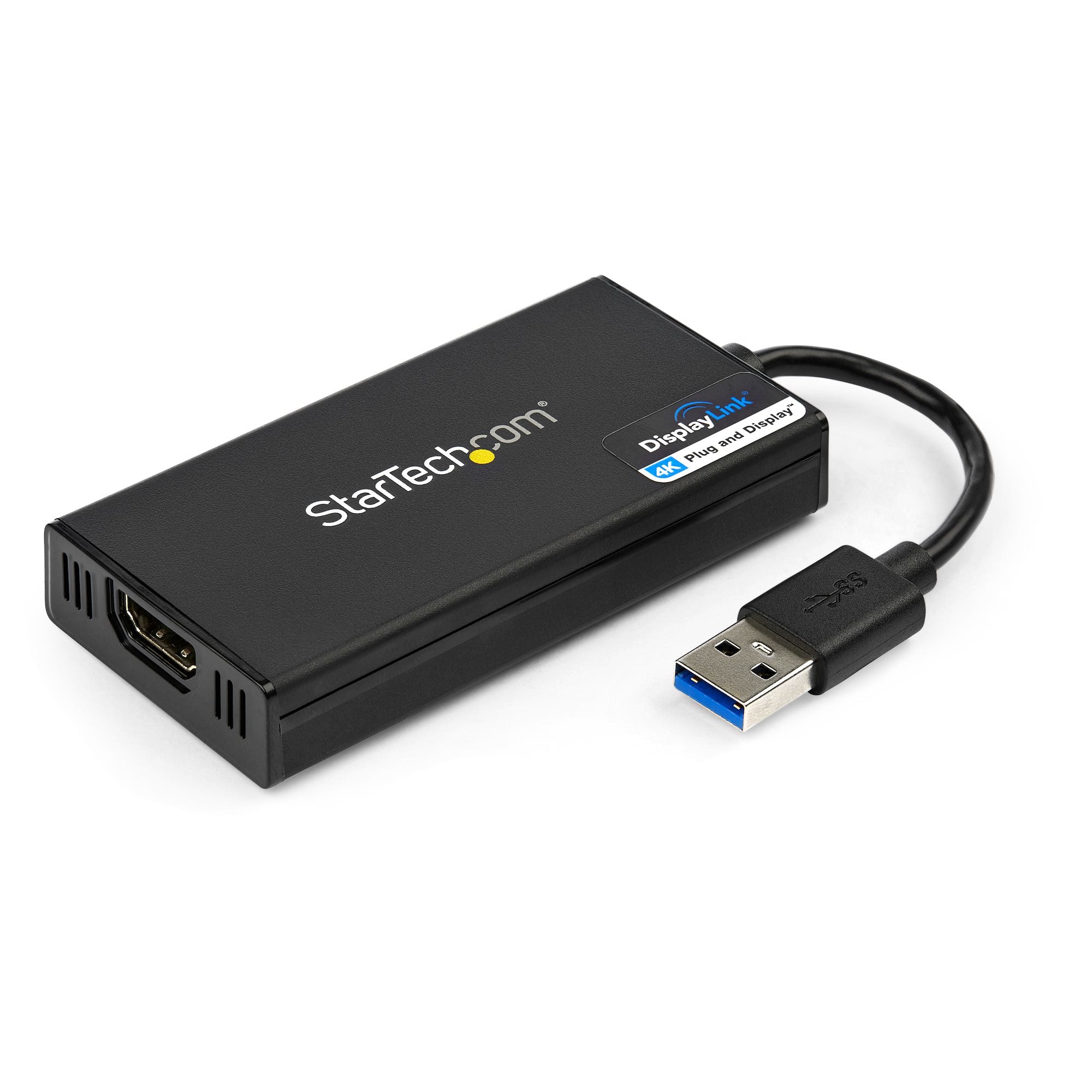StarTech.com USB-A auf HDMI Adapter USB 3.2 Gen 1 4K 30 Hz – 0,063 m – für Mac, Windows, ChromeOS
