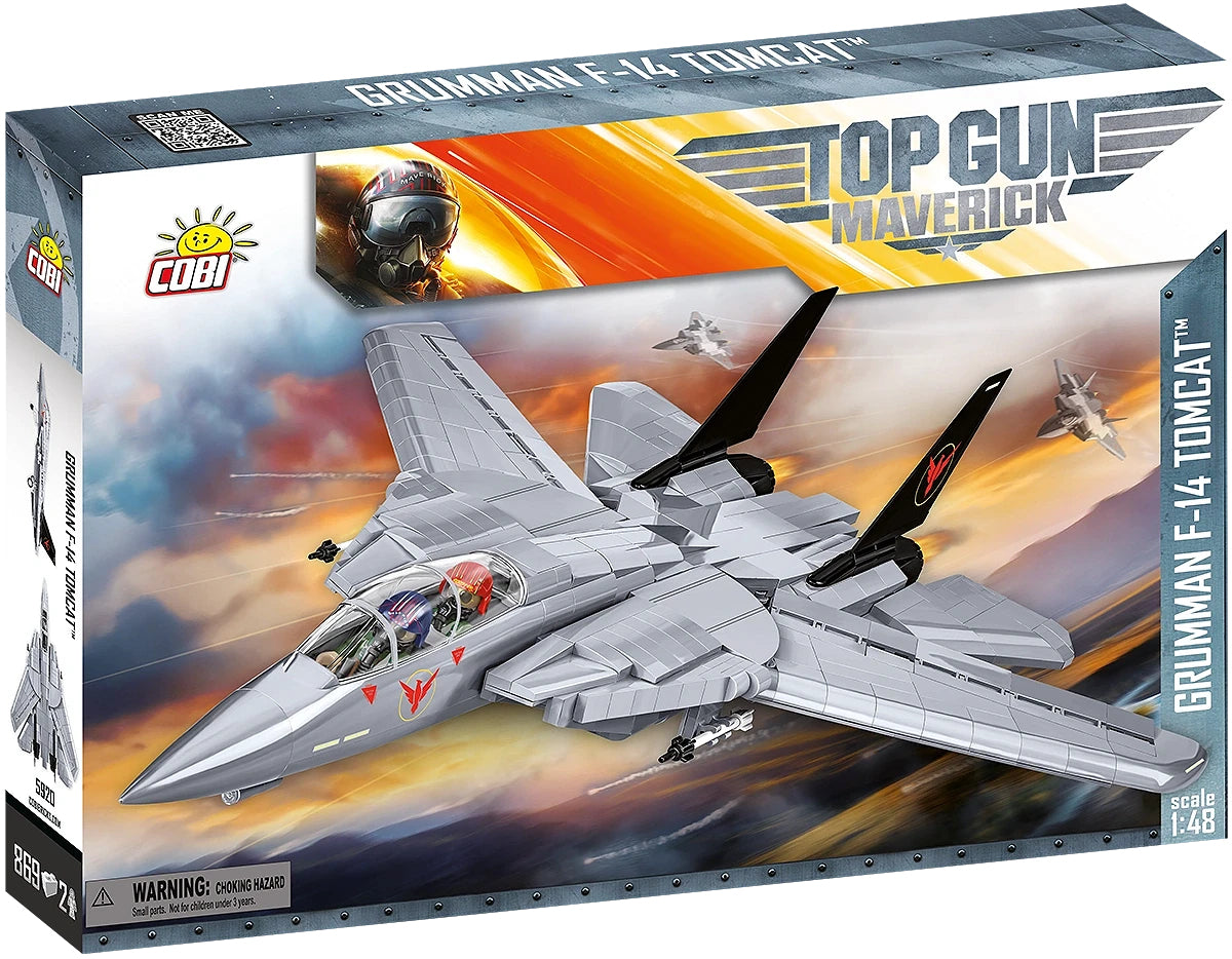 COBI 3D Puzzle Grumman F-14 – Top Gun Maverick – 869 Teile – 39 × 27 × 10,5 cm – ab 9 J.