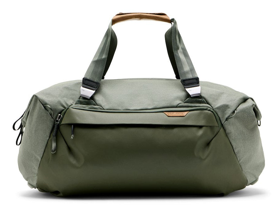 Peak Design Sporttasche Travel Duffel – 50 l, wasserfest, Nylon, salbeigrün