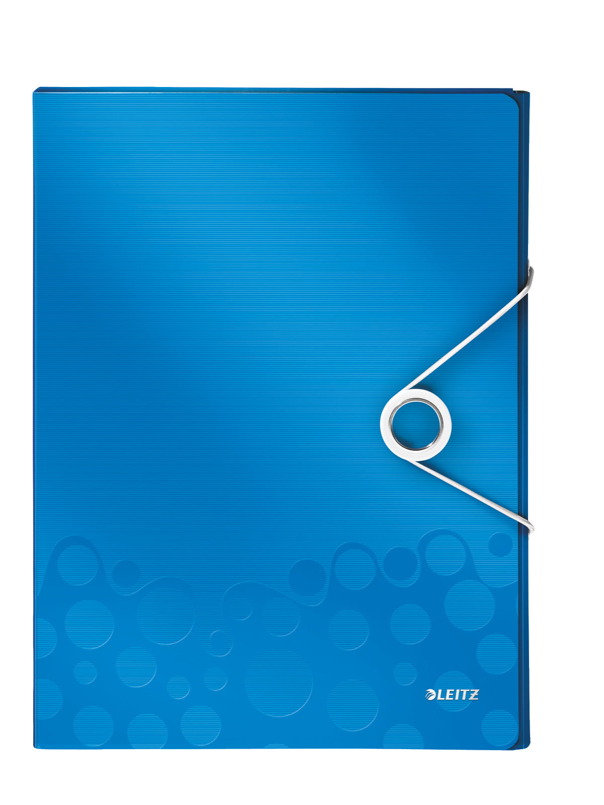 Leitz Ordner WOW – Blau, Metallisch, Kunststoff
