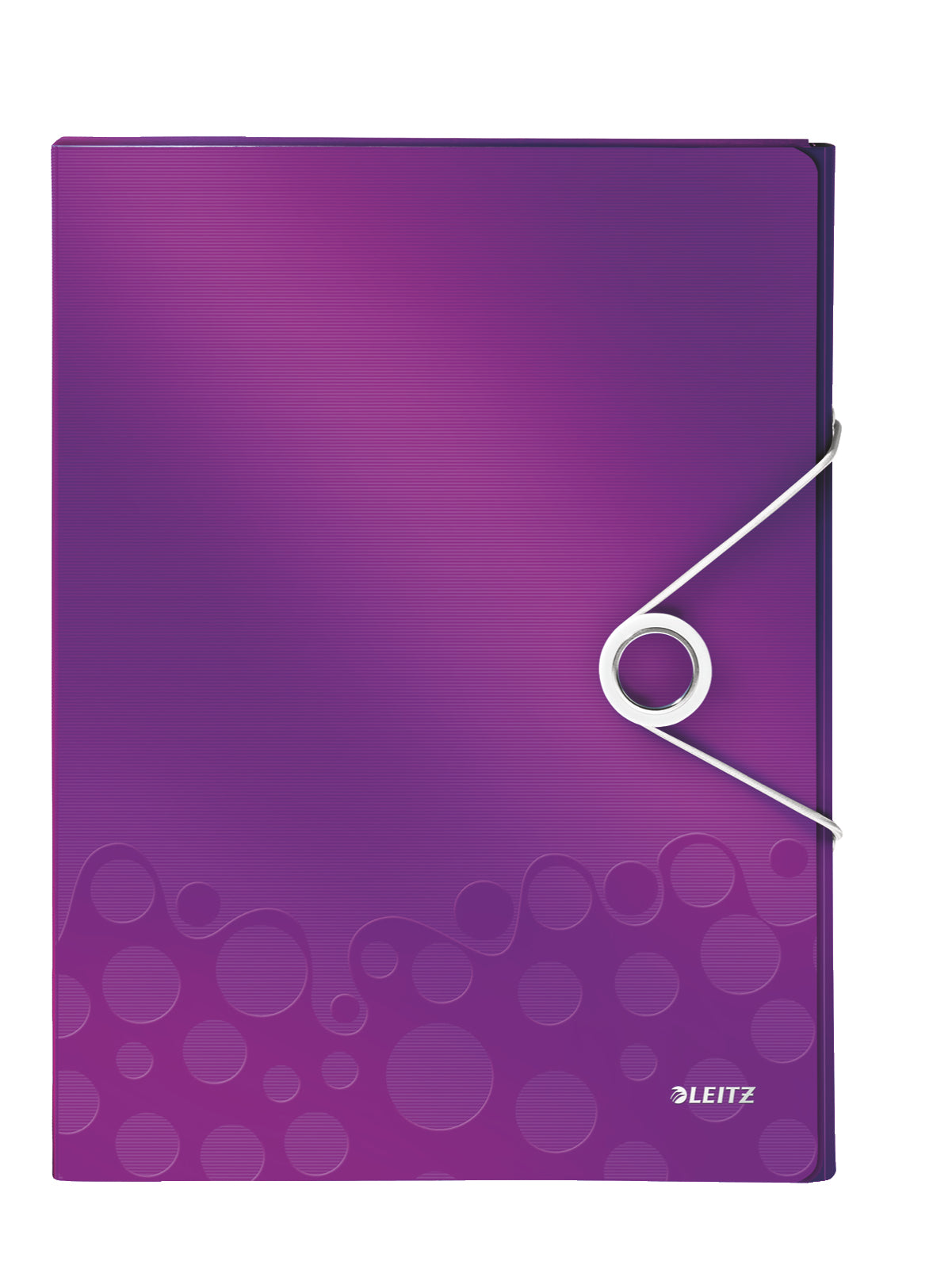Leitz Aktenordner WOW – Violett, Kunststoff
