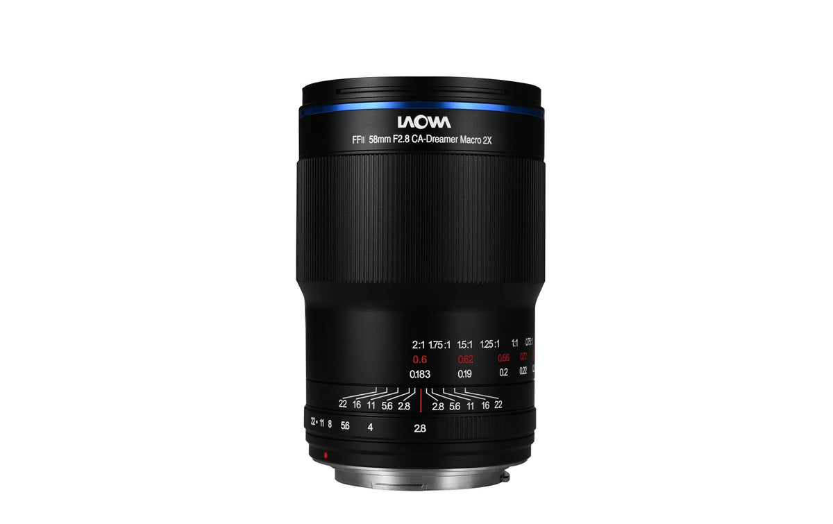 Laowa 58mm f/2.8X Ultra Macro APO Makroobjektiv – für Nikon Z – f/2.8, 2:1 – 67 mm Filter, 117 mm, 595 g