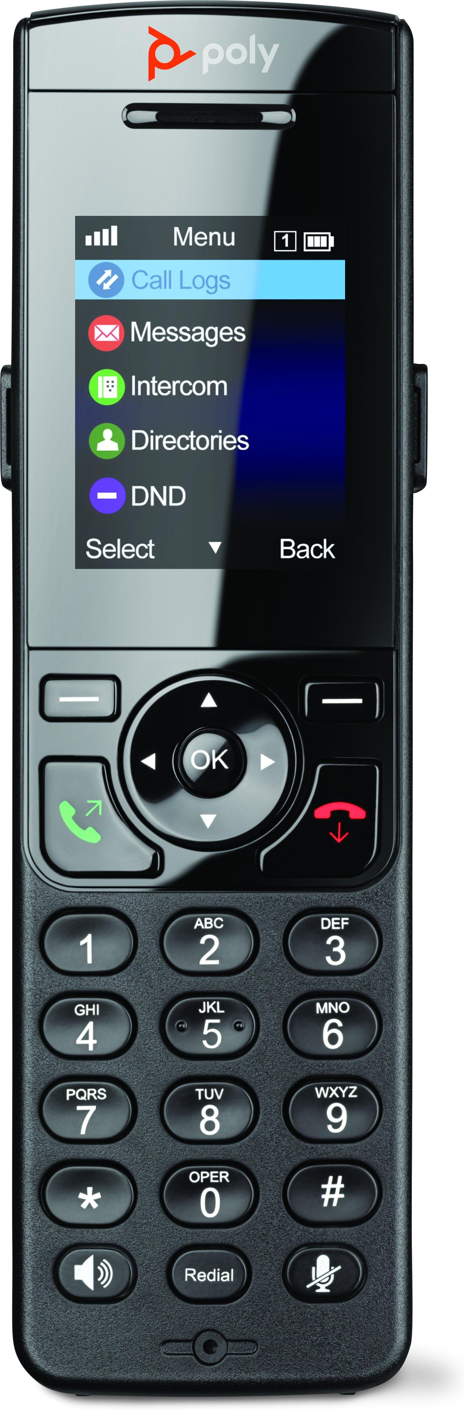Poly VVX D230/60 – Wandhalterung, für POLY VVX D230, schwarz
