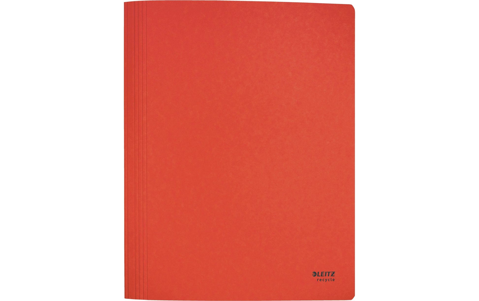 Leitz Schnellhefter für A4, Kunststoff (recycelt), rot – bis 250 Blatt – 10 Stk