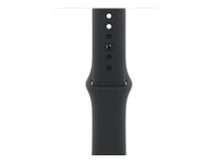 Apple Sportarmband – Schwarz, M/L, für Apple Watch