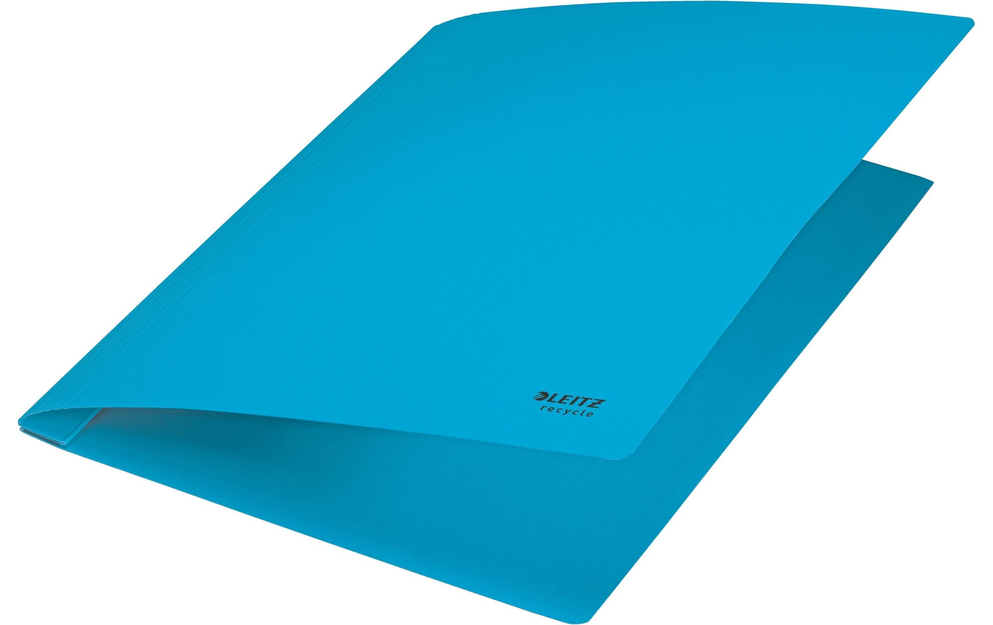 Leitz Schnellhefter für A4, Kunststoff (rezykliert), blau – bis 250 Blatt – 10 Stk