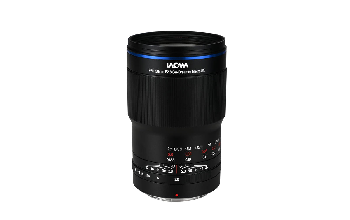 Laowa 58mm f/2.8X Ultra Macro APO Makroobjektiv – für Nikon Z – f/2.8, 2:1 – 67 mm Filter, 117 mm, 595 g