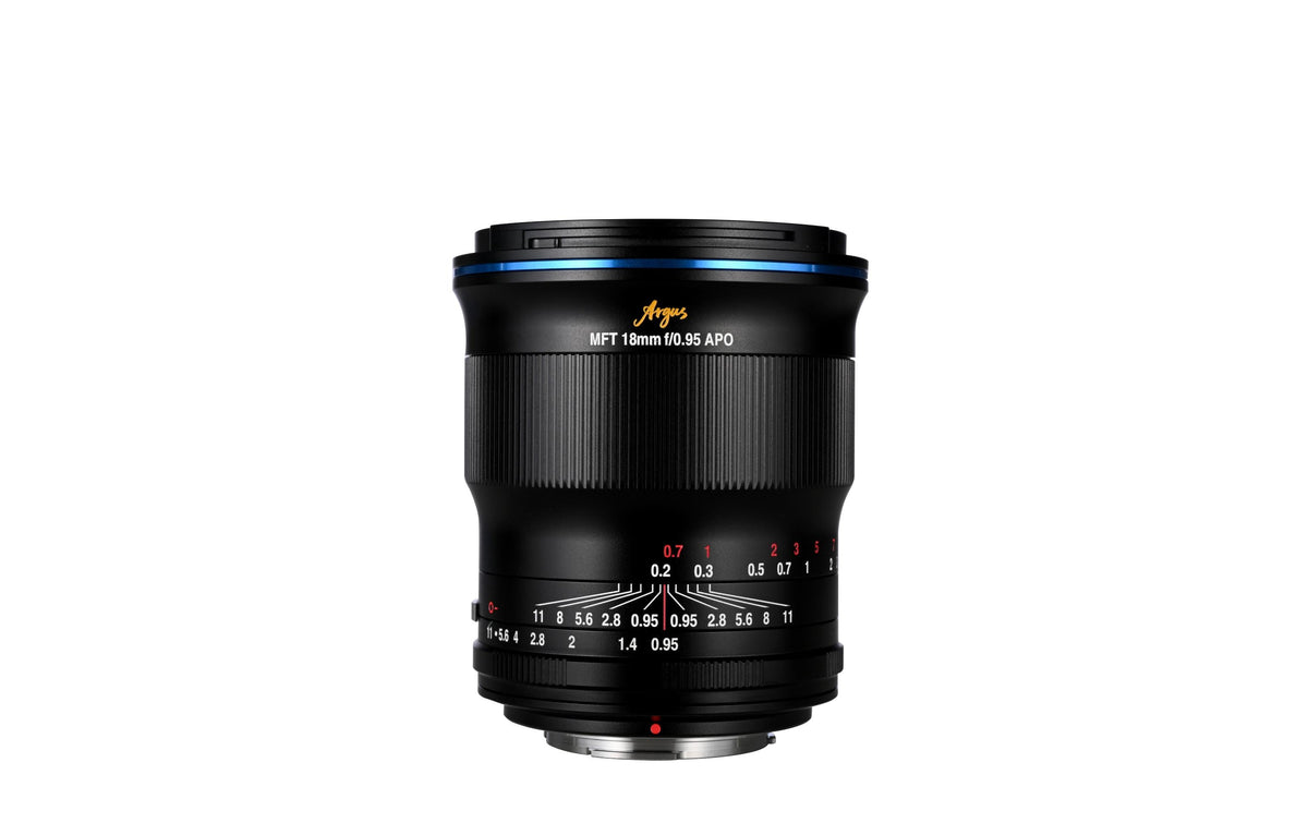 Laowa Argus 18mm f/0.95 CF APO MFT-Objektiv – Manuell – 62 mm Filtergewinde