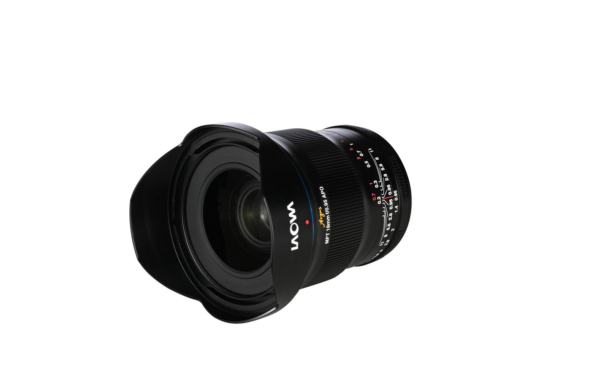 Laowa Argus 18mm f/0.95 CF APO MFT-Objektiv – Manuell – 62 mm Filtergewinde