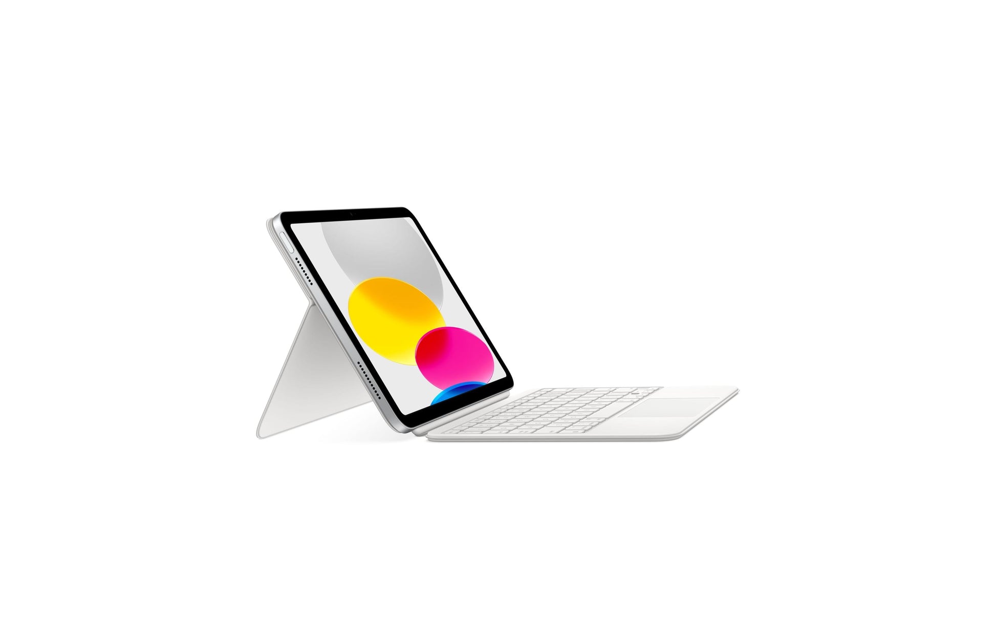Apple Tastatur-Case für iPad 10,9" (10. Gen.) – Smart Connector, QWERTZ (CH), mit Trackpad – Aluminium