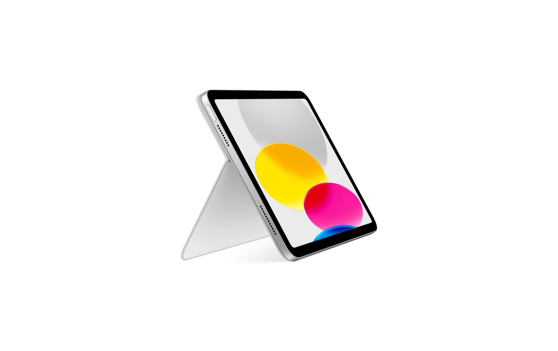 Apple Tastatur-Case für iPad 10,9" (10. Gen.) – Smart Connector, QWERTZ (CH), mit Trackpad – Aluminium