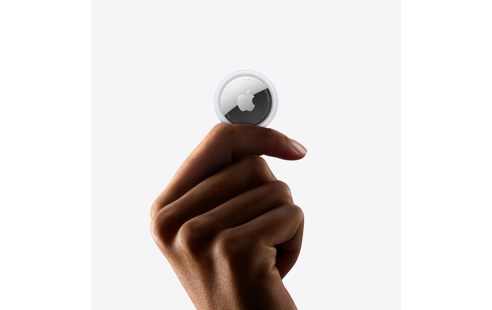 Apple Bluetooth-Tracker AirTag – für Apple Find My-App, 31,9 × 31,9 × 8 mm, Weiss, 11 g