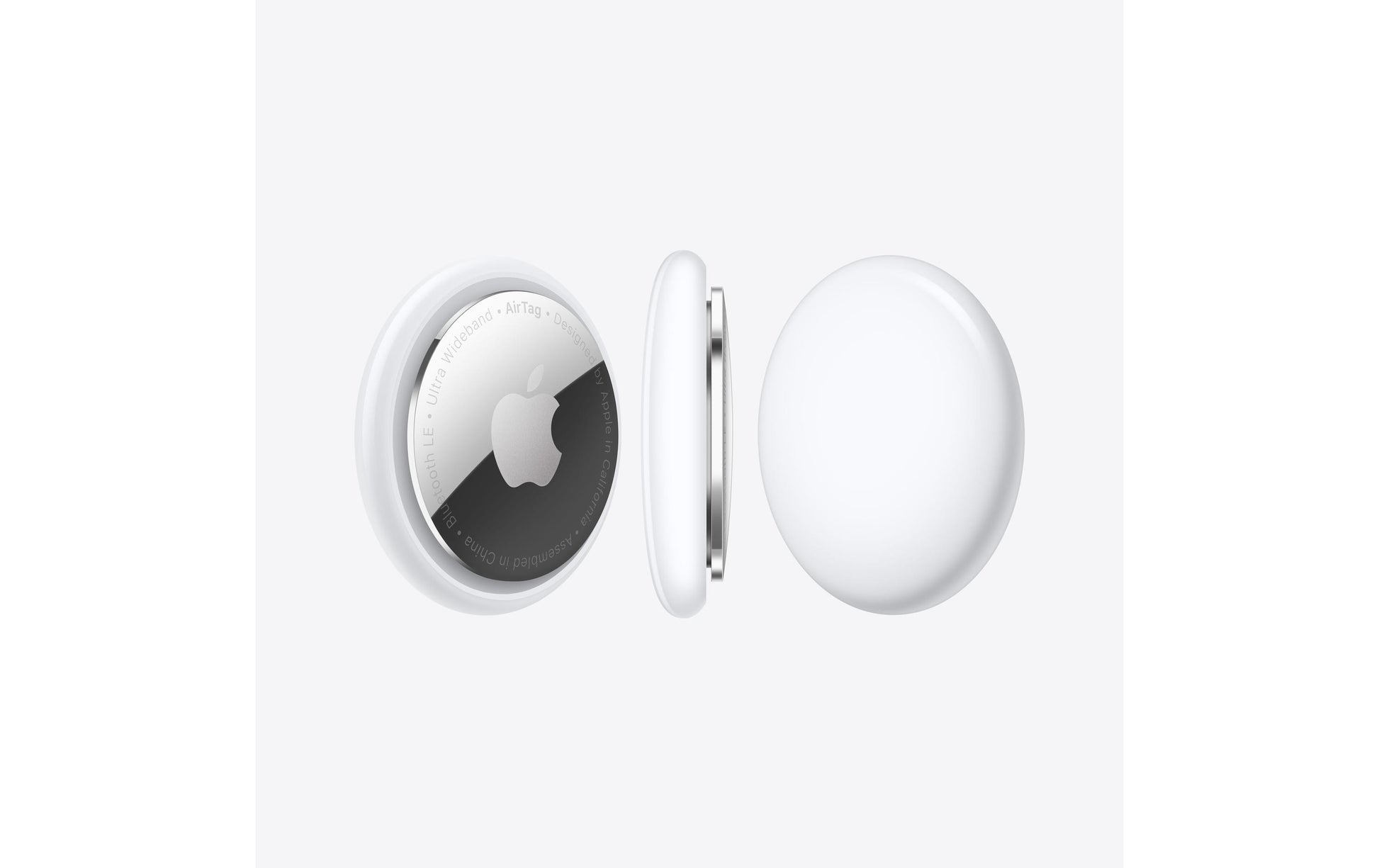 Apple Bluetooth-Tracker AirTag – für Apple Find My-App, 31,9 × 31,9 × 8 mm, Weiss, 11 g