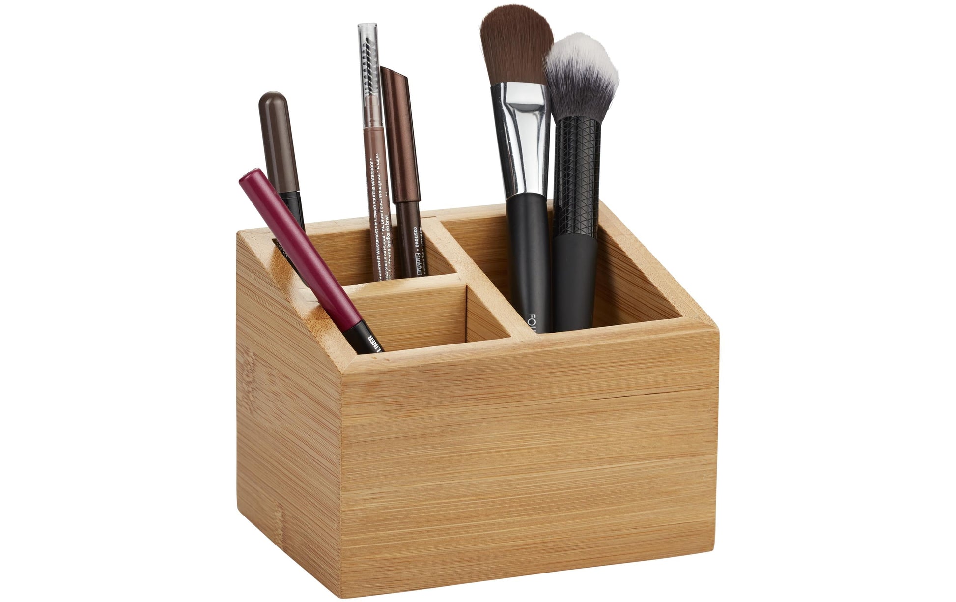 Diaqua Aufbewahrungsbox (Bad) – 12×9×9 cm, Bambus, Nature