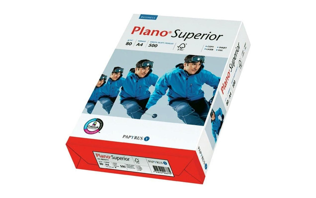Papyrus Plano Kopierpapier Weiss – A4, 90 g/m², 500 Blatt