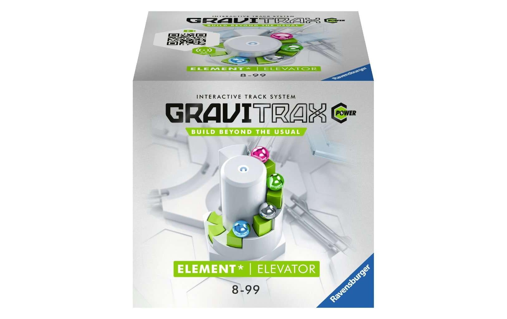 Ravensburger GraviTrax Power Elevator Erweiterung – Physik – 4-teilig – ab 8 Jahren – Kunststoff