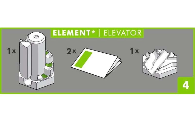 Ravensburger GraviTrax Power Elevator Erweiterung – Physik – 4-teilig – ab 8 Jahren – Kunststoff