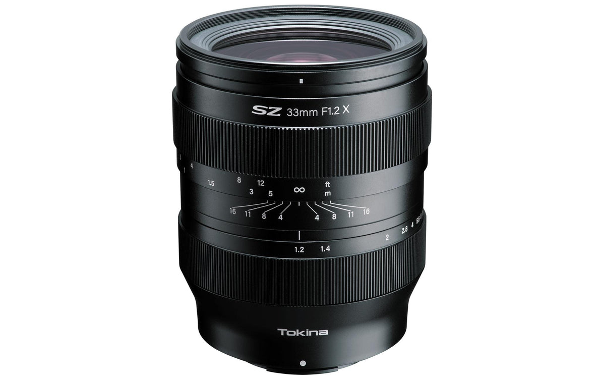 Tokina SZ 33mm f/1.2 Objektiv – 33 mm f/1.2, manuell, APS-C – für Fujifilm X-Mount