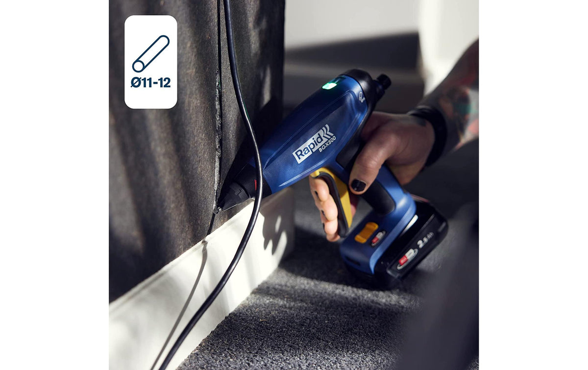 Rapid Heissklebepistole BGX500 – 18 V – Solo – Aufwärmzeit 3 min