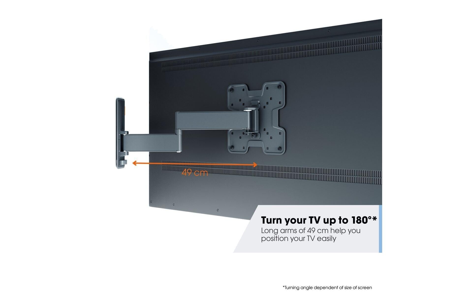 Vogel's Vogels 6VO TVM 3245B – Wandhalterung, neigbar, für 40", VESA 75×75, bis 15 kg, schwarz