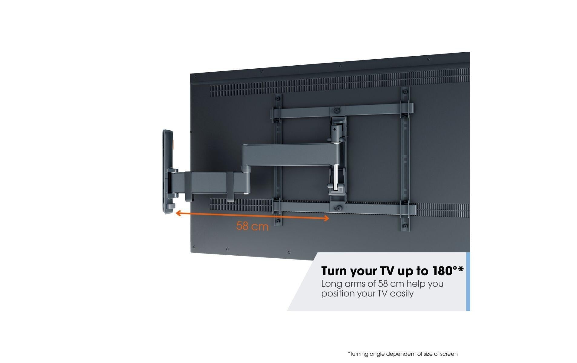 Vogel's 6VO TVM 3445B – Wandhalterung, neigbar, für 34", VESA 200×200, bis 25 kg, schwarz