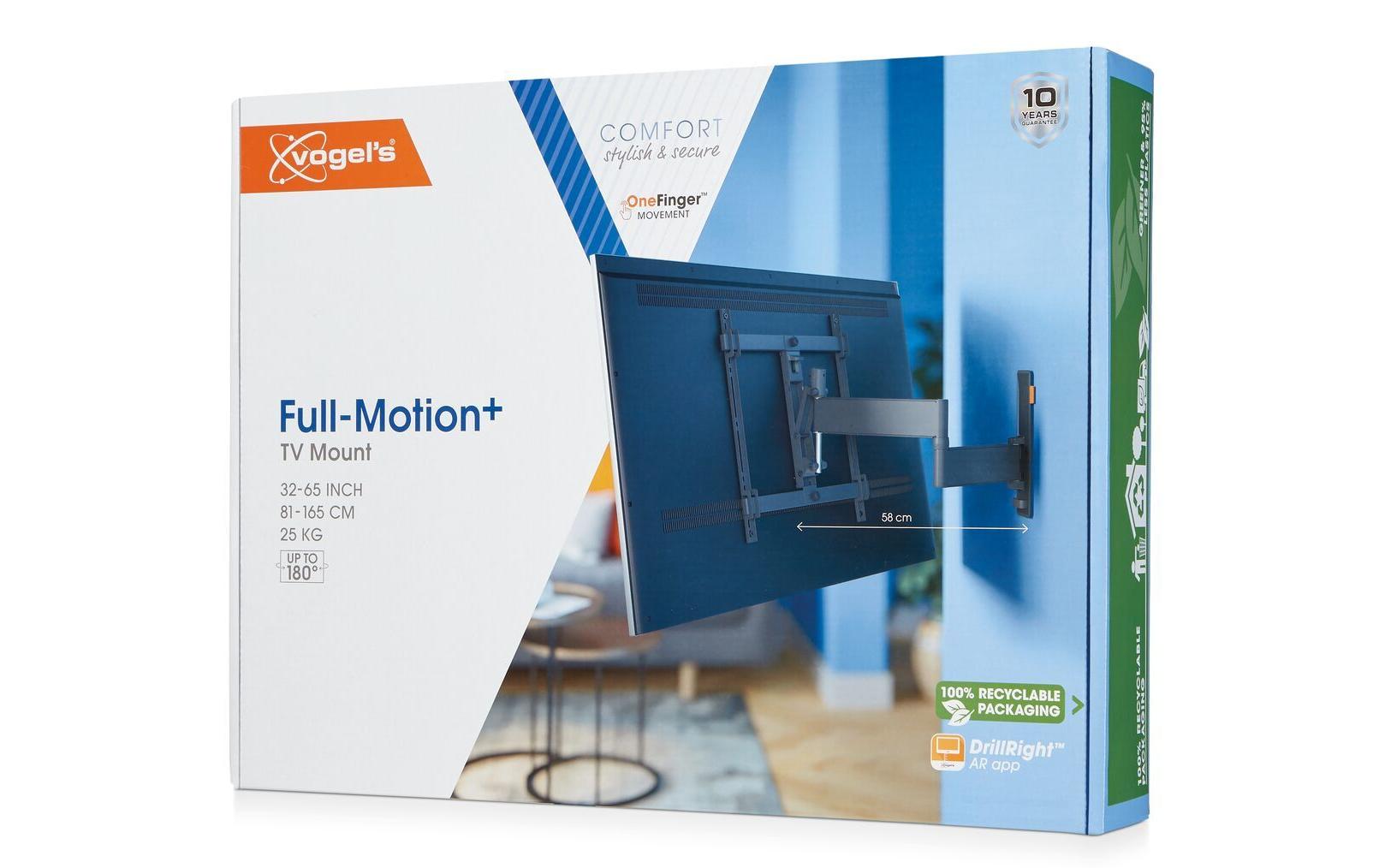 Vogel's 6VO TVM 3445B – Wandhalterung, neigbar, für 34", VESA 200×200, bis 25 kg, schwarz