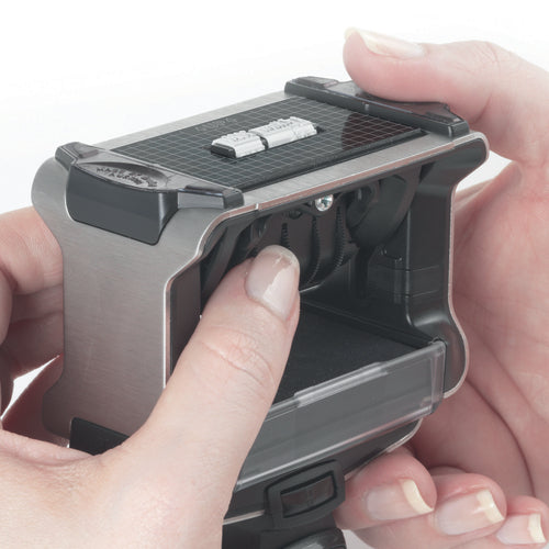 Trodat Professional 4.0 5030 – Selbstfärbender Datumstempel, Schrifthöhe 4 mm – Schwarz