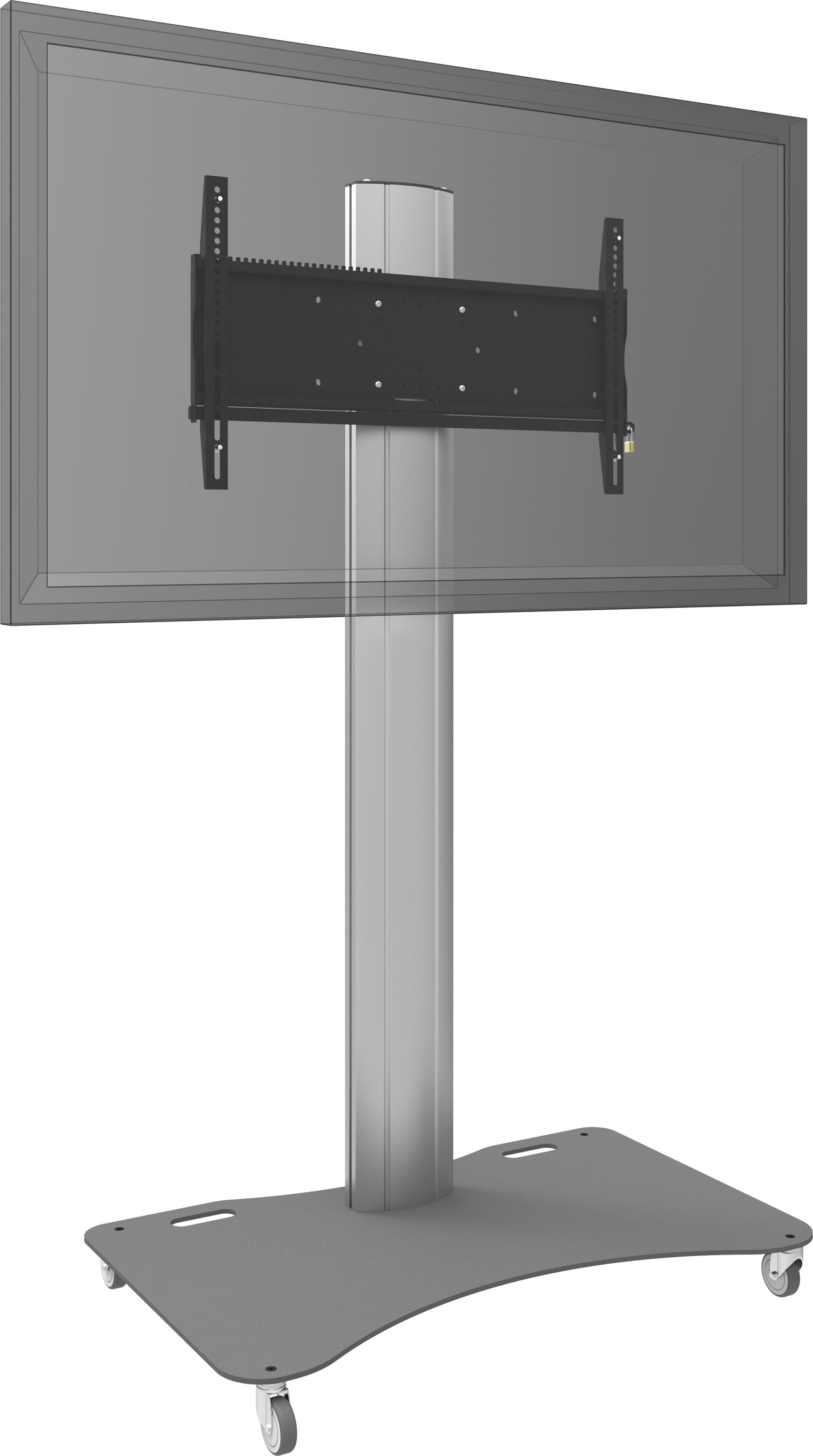 SmartMetals TV-Wagen – 50–70" – bis 90 kg, mit Rollen – 062.3720