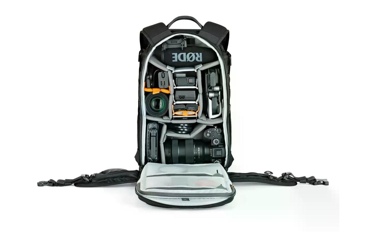 Lowepro ProTactic BP 350 AW II Kamerarucksack – 16 l, Notebook bis 33 cm, 6 Objektive – für DSLR, Drohne u. a.