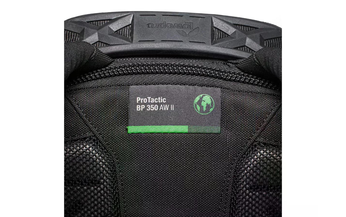 Lowepro ProTactic BP 350 AW II Kamerarucksack – 16 l, Notebook bis 33 cm, 6 Objektive – für DSLR, Drohne u. a.