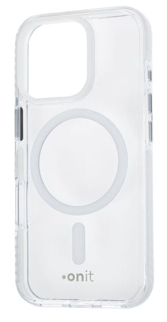 ONIT Backcover – für Apple iPhone 16 Pro – MagSafe, PC+TPU+TPE, Transparent, bis 3 m sturzsicher