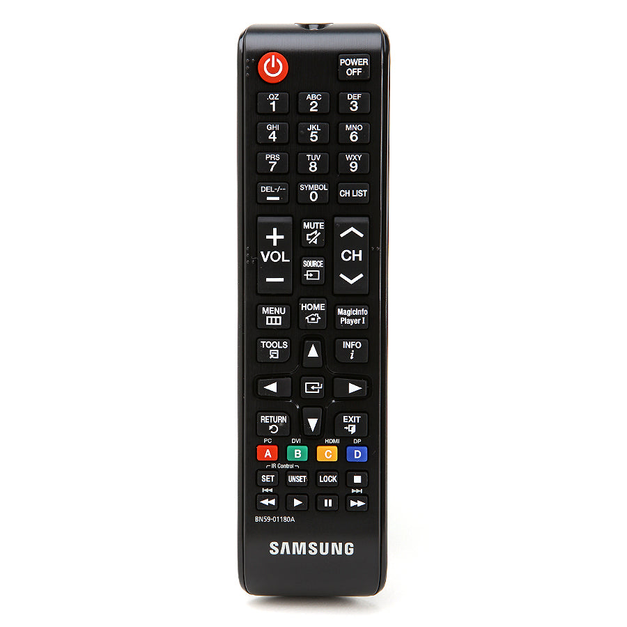 Samsung TV-Fernbedienung BN59-01180A – für BE43R, BE49R, DB40D und andere, schwarz