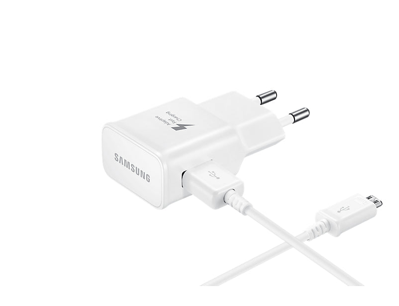 Samsung EP-TA20EWEU USB-Ladegerät – USB-A×1 – für Galaxy Note 4 – Weiss