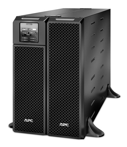 APC SRT5KXLI USV 5 kVA/4500 W Online – C13/C19, Festverdrahteter Eingang – Schwarz