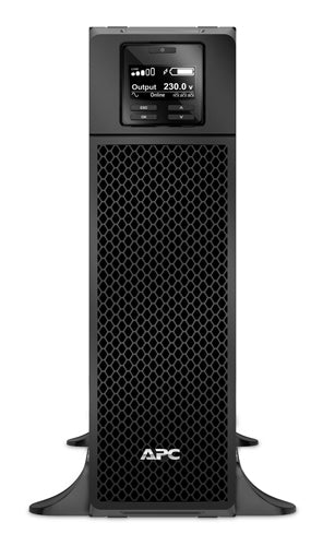 APC SRT5KXLI USV 5 kVA/4500 W Online – C13/C19, Festverdrahteter Eingang – Schwarz