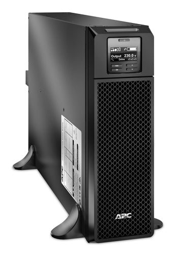 APC SRT5KXLI USV 5 kVA/4500 W Online – C13/C19, Festverdrahteter Eingang – Schwarz