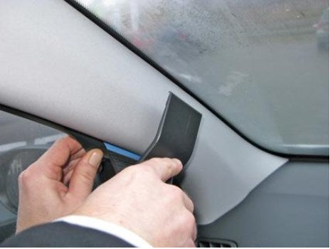 Brodit ProClip Auto-Halterung, Passive Halterung – für Hyundai i10 2014–2015 – Schwarz, ABS-Kunststoff