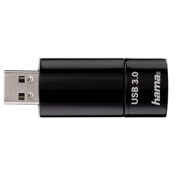 Hama Probo 108028 – 128 GB USB-Stick USB Typ-A (USB 3.2 Gen 1), 45 MB/s, schwarz