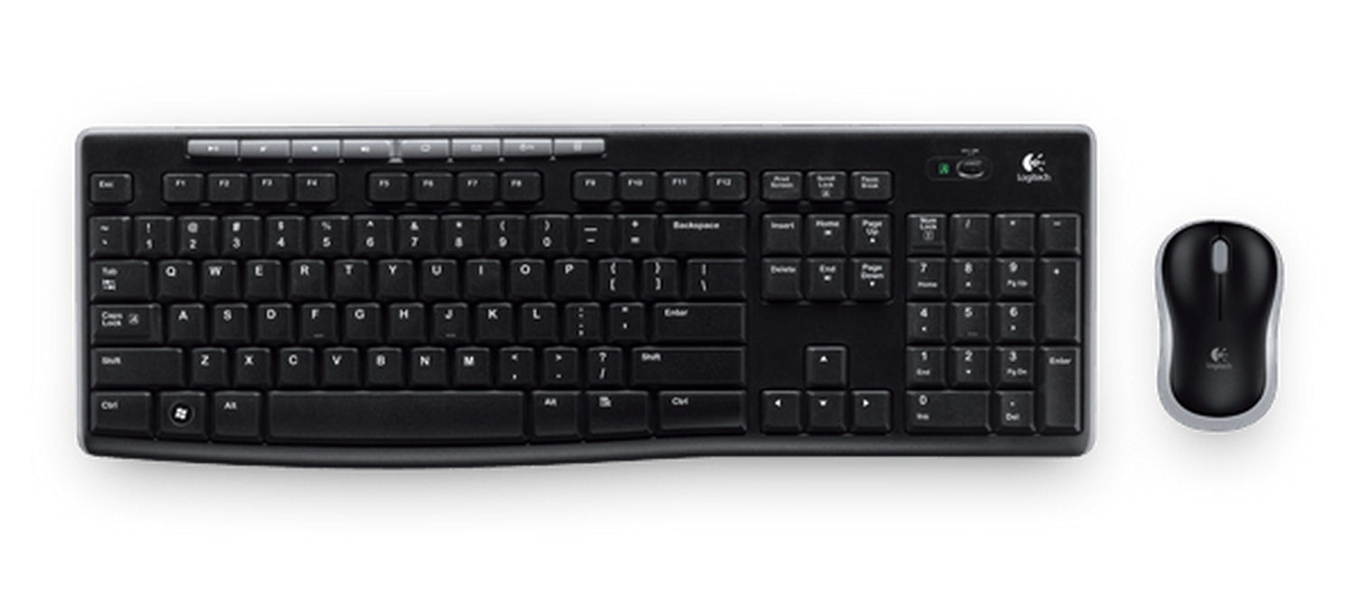 Logitech MK270 – Tastatur, kabellos (2,4 GHz)