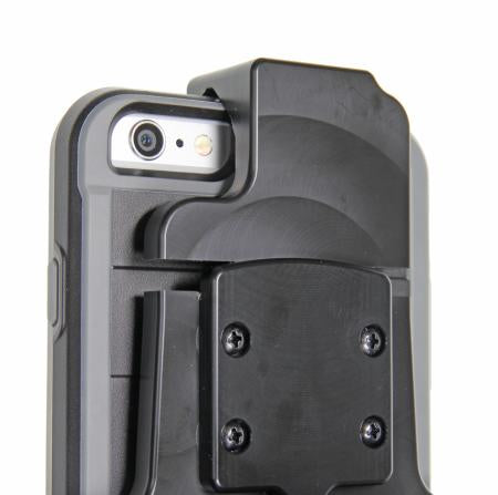 Brodit Auto-Halterung, aktiv mit Stromversorgung (Zigarettenanzünder/USB) – für iPhone 6 Plus – Schwarz
