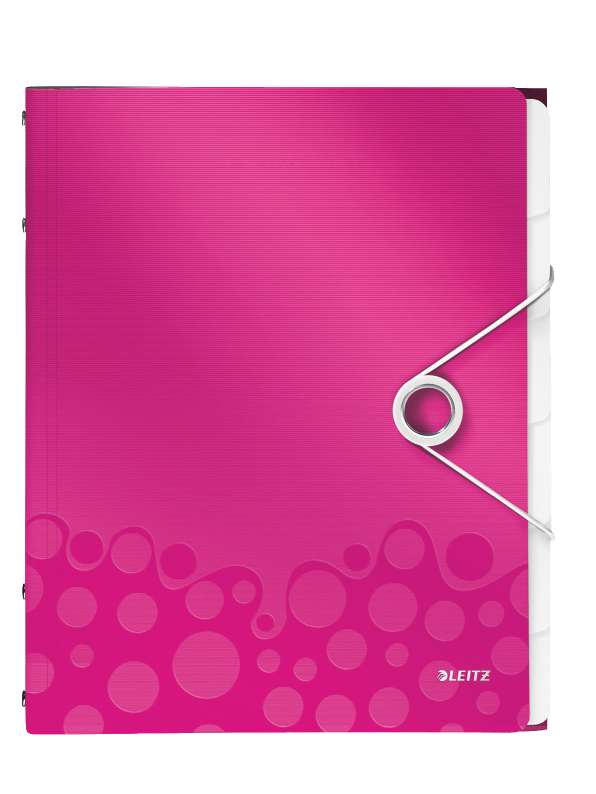 Leitz Ordner WOW – pink, Kunststoff