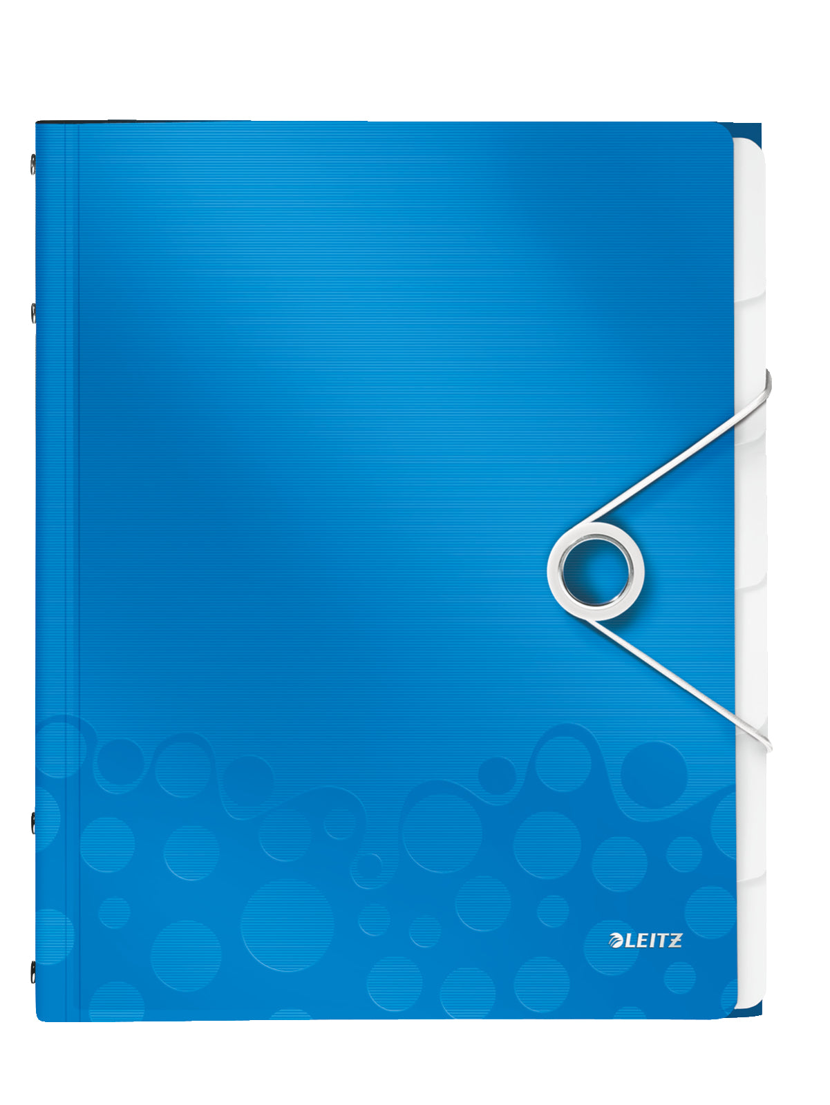 Leitz Ordner – blau, metallisch, Kunststoff