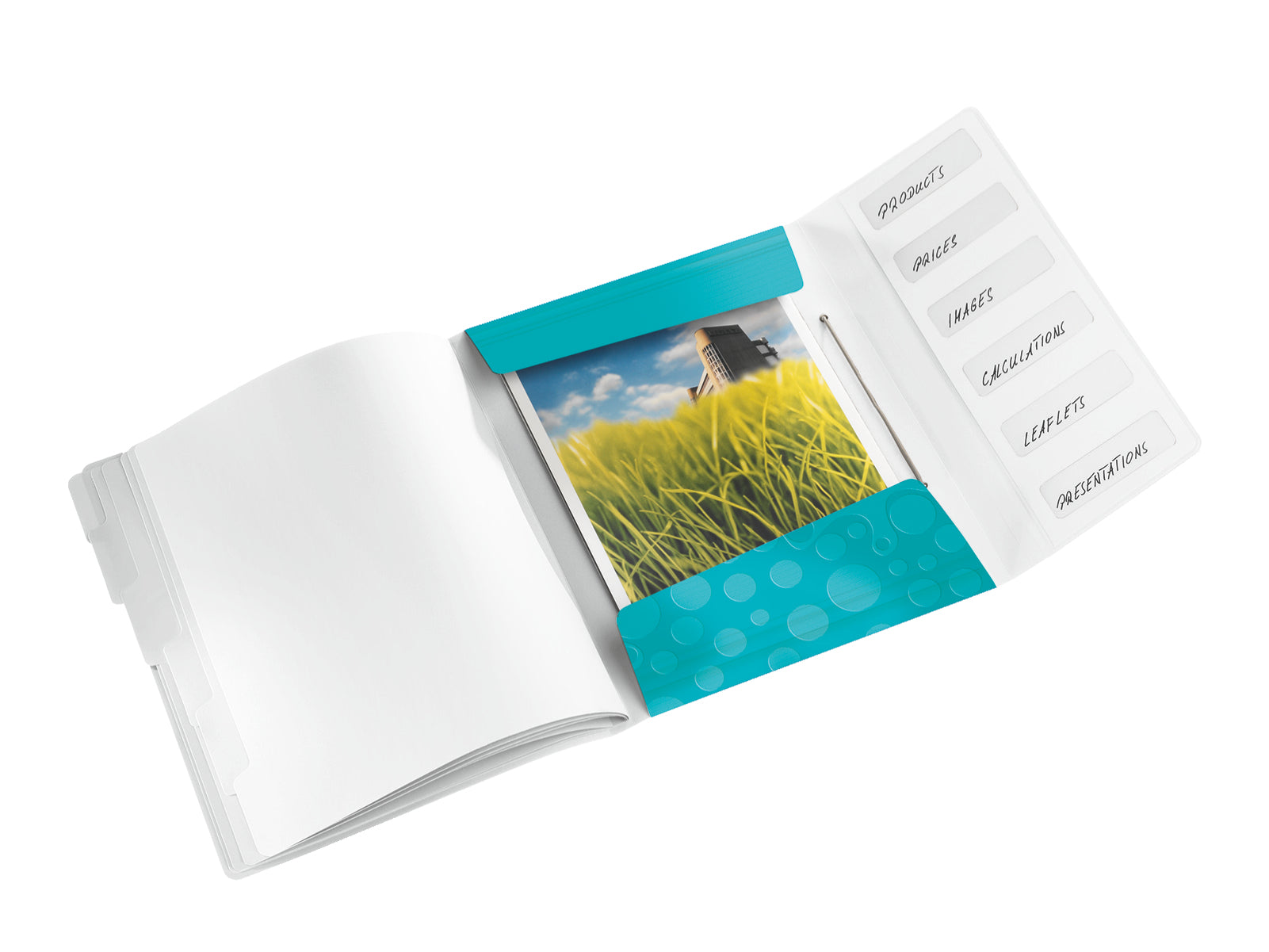 Leitz Ordner WOW – Blau, Polypropylen