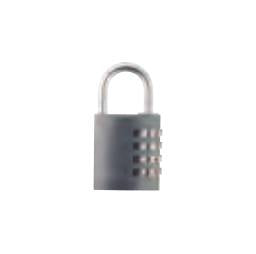 ABUS Zahlenschloss – 42 × 77 × 18 mm, Titan