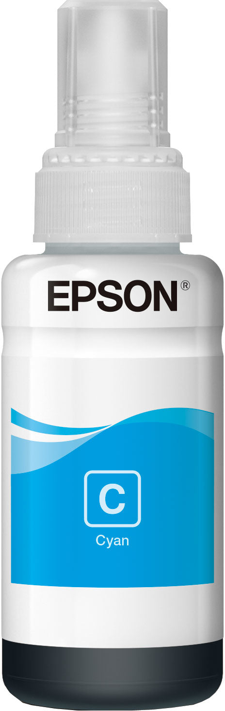Epson Tintenpatrone T6642, cyan – für Tintenstrahldrucker und Multifunktionsgeräte