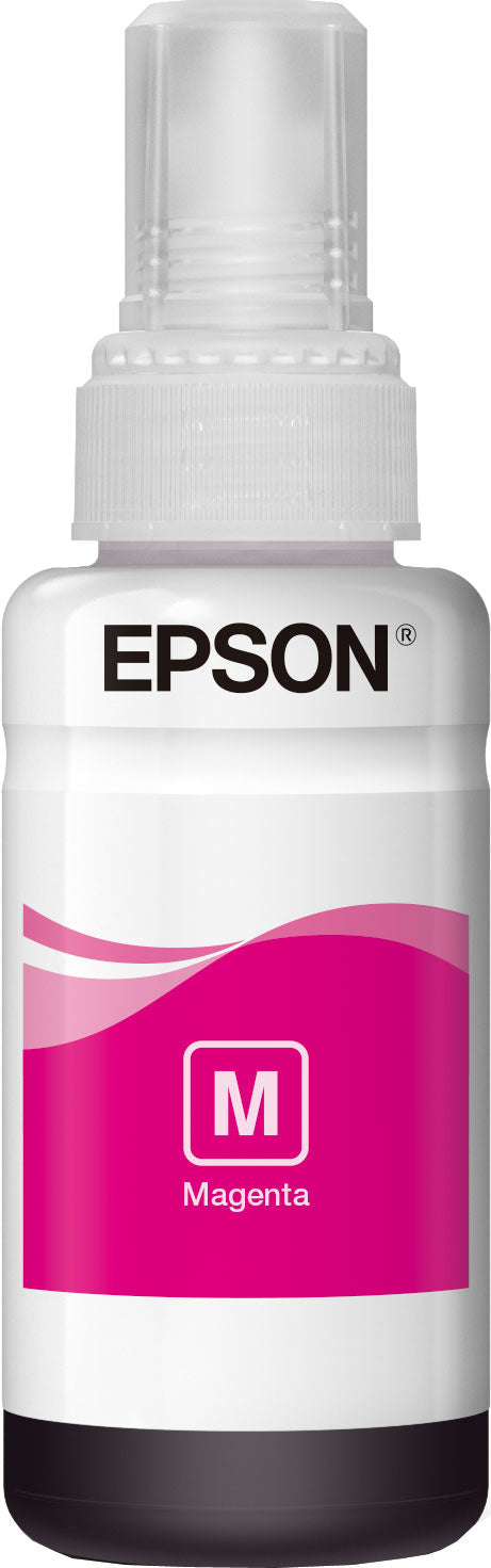 Epson 664 Magenta Tintenpatrone (Original) – 70 ml – für EcoTank L555/L355/ET-4550 … – T664340