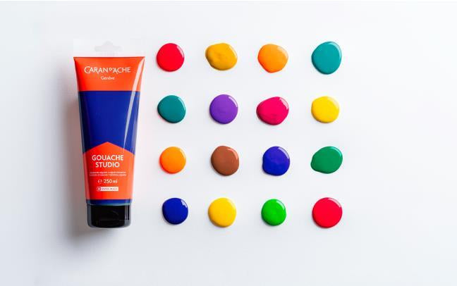 Caran d-Ache Caran d'Ache – Gouache – Smaragdgrün, 450 ml